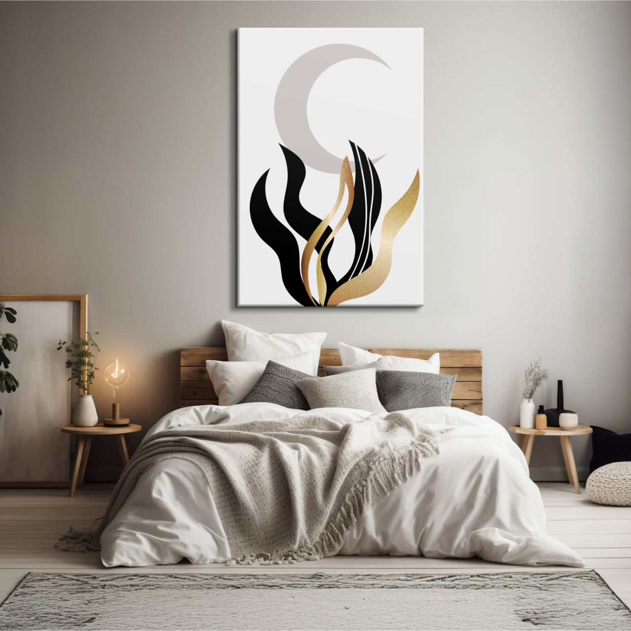 Minimalist Gray Shapes - 3