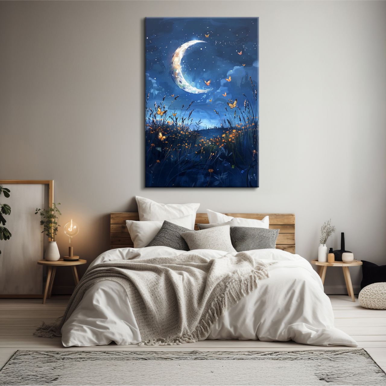 Moonlit Meadow Illustration