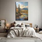 Autumn River Reflection