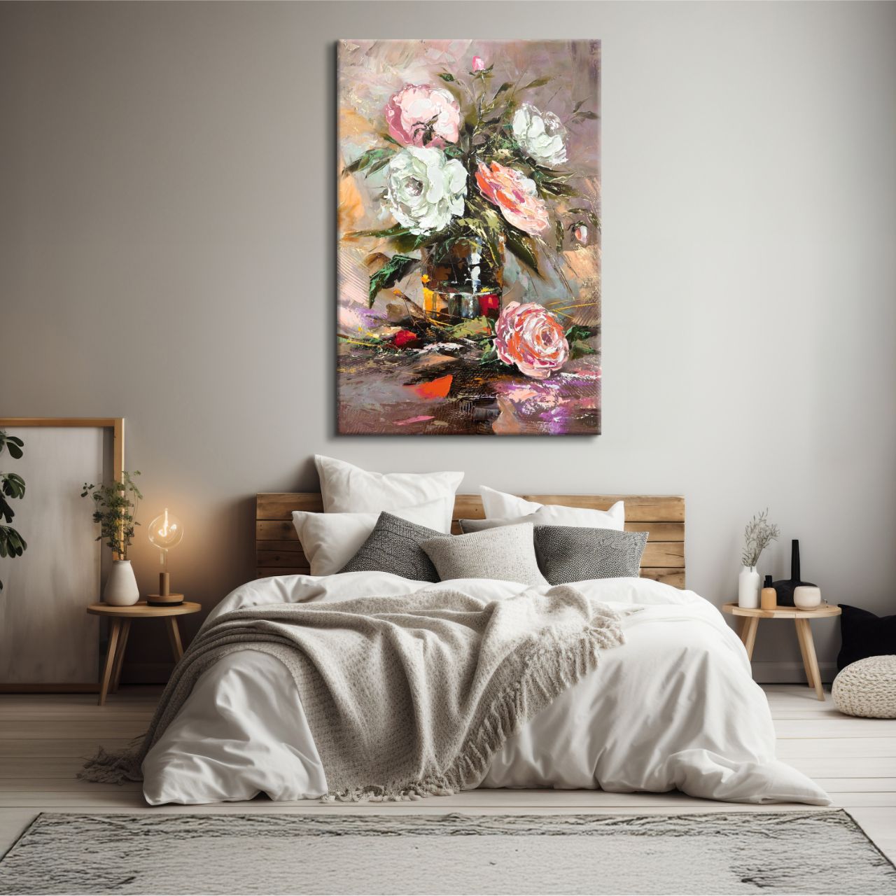 Textured Peony & Rose Bouquet