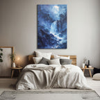 Midnight Moon over Water