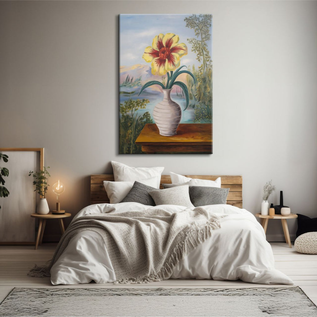 Surreal Floral Landscape