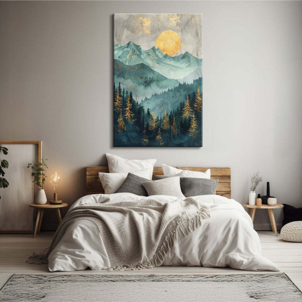 Golden Forest Mountains