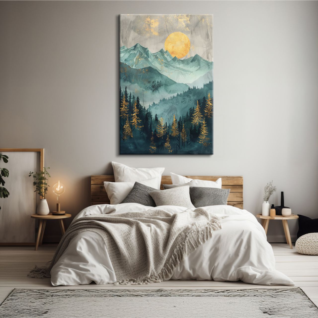 Golden Forest Mountains