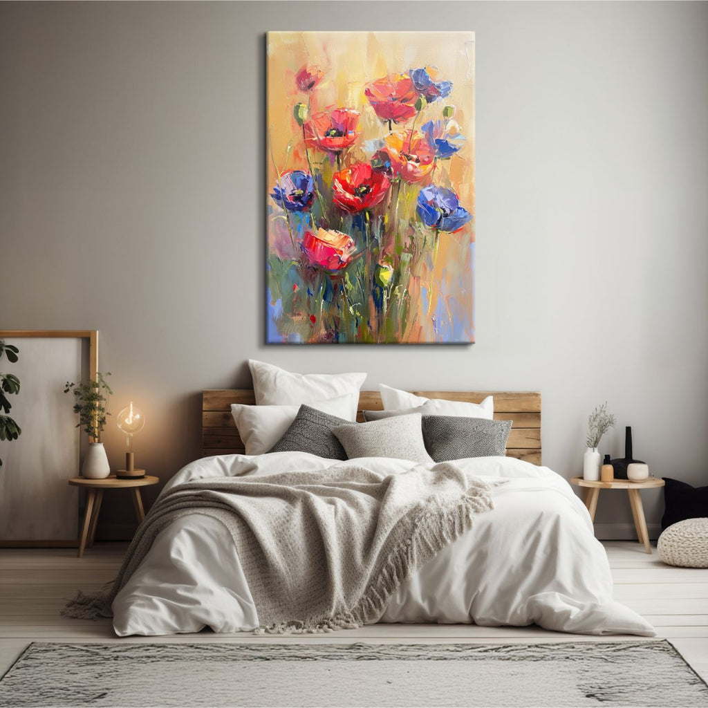 Textured Poppy Meadow