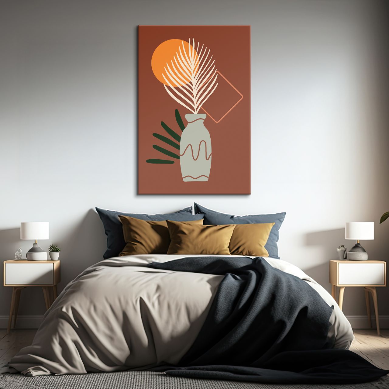 Abstract Boho Arch & Leaf - 2