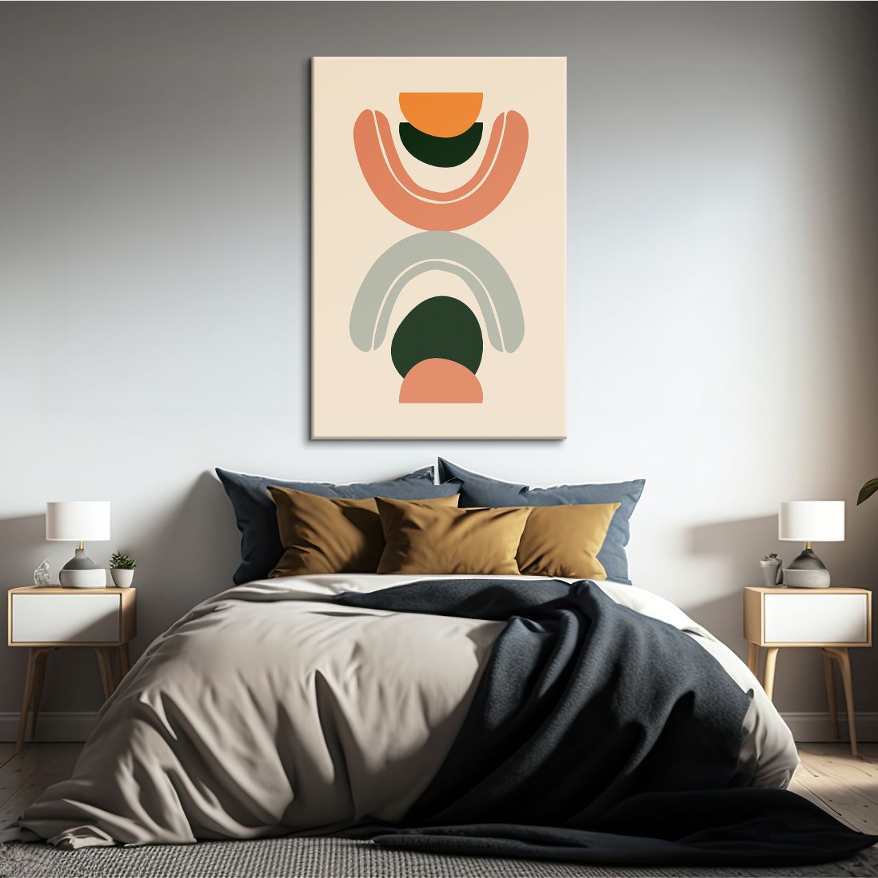 Abstract Boho Arch & Leaf - 3