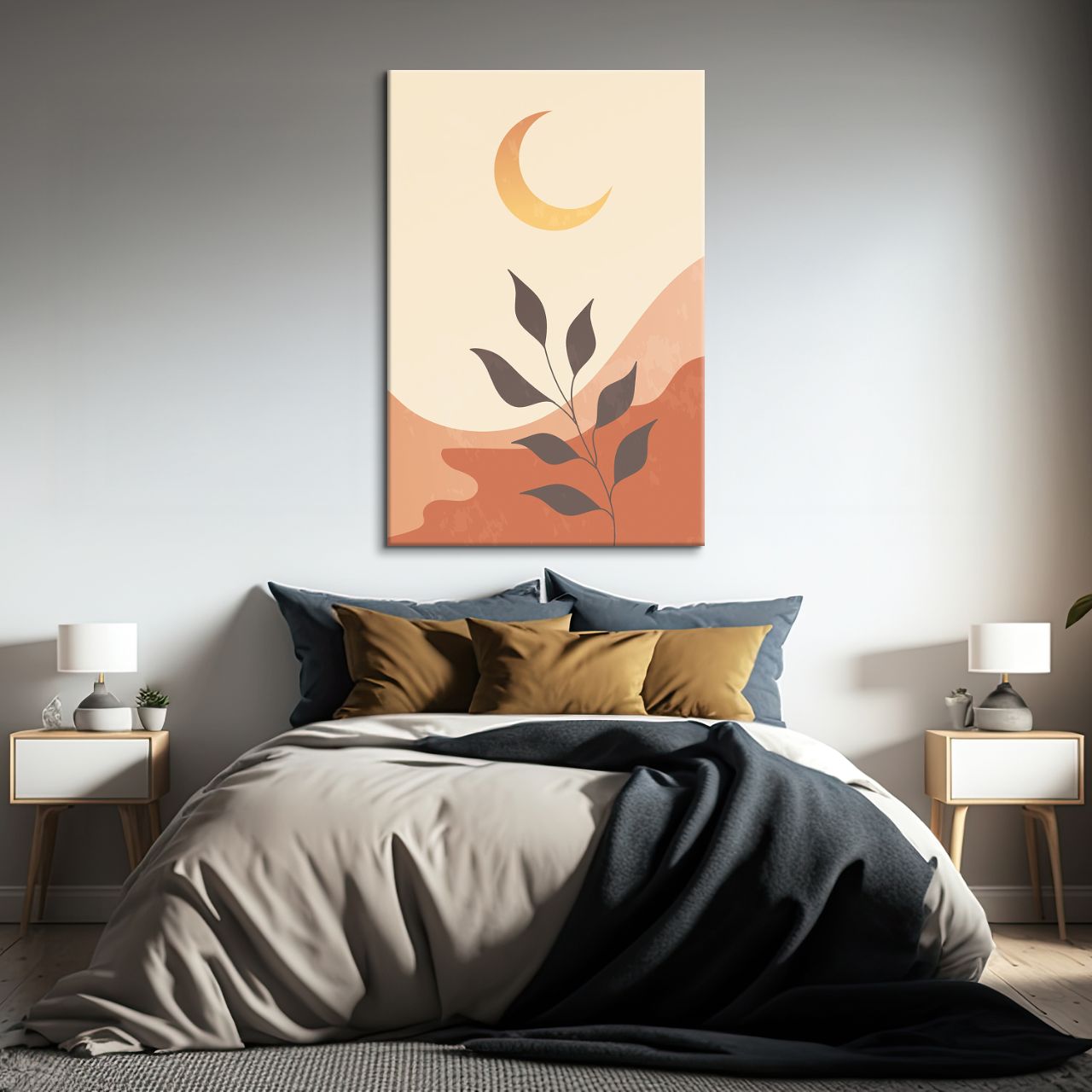 Minimalist Terracotta Landscape - 3