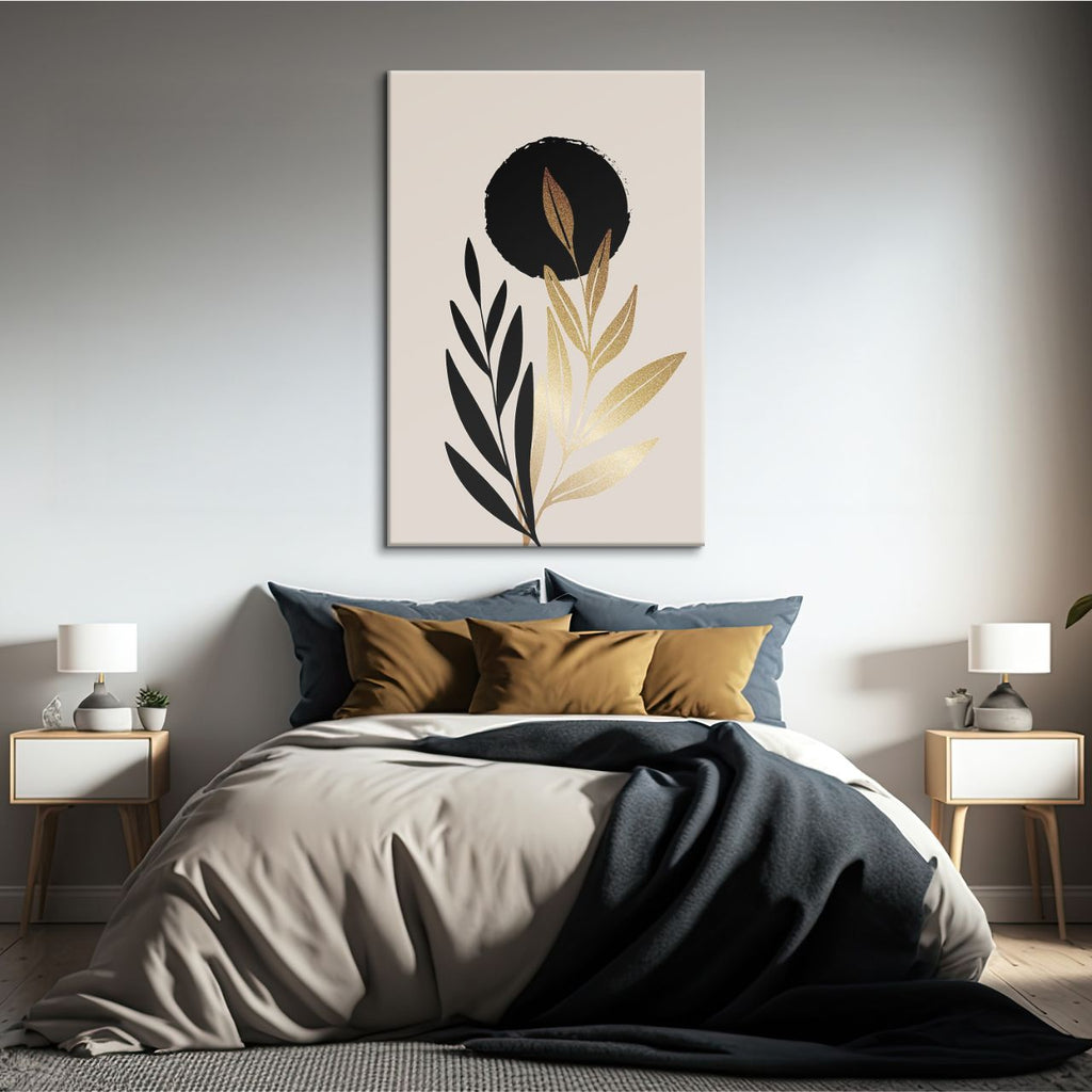 Minimalist Golden Flora - 2