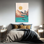 Abstract Boho Landscape - 1