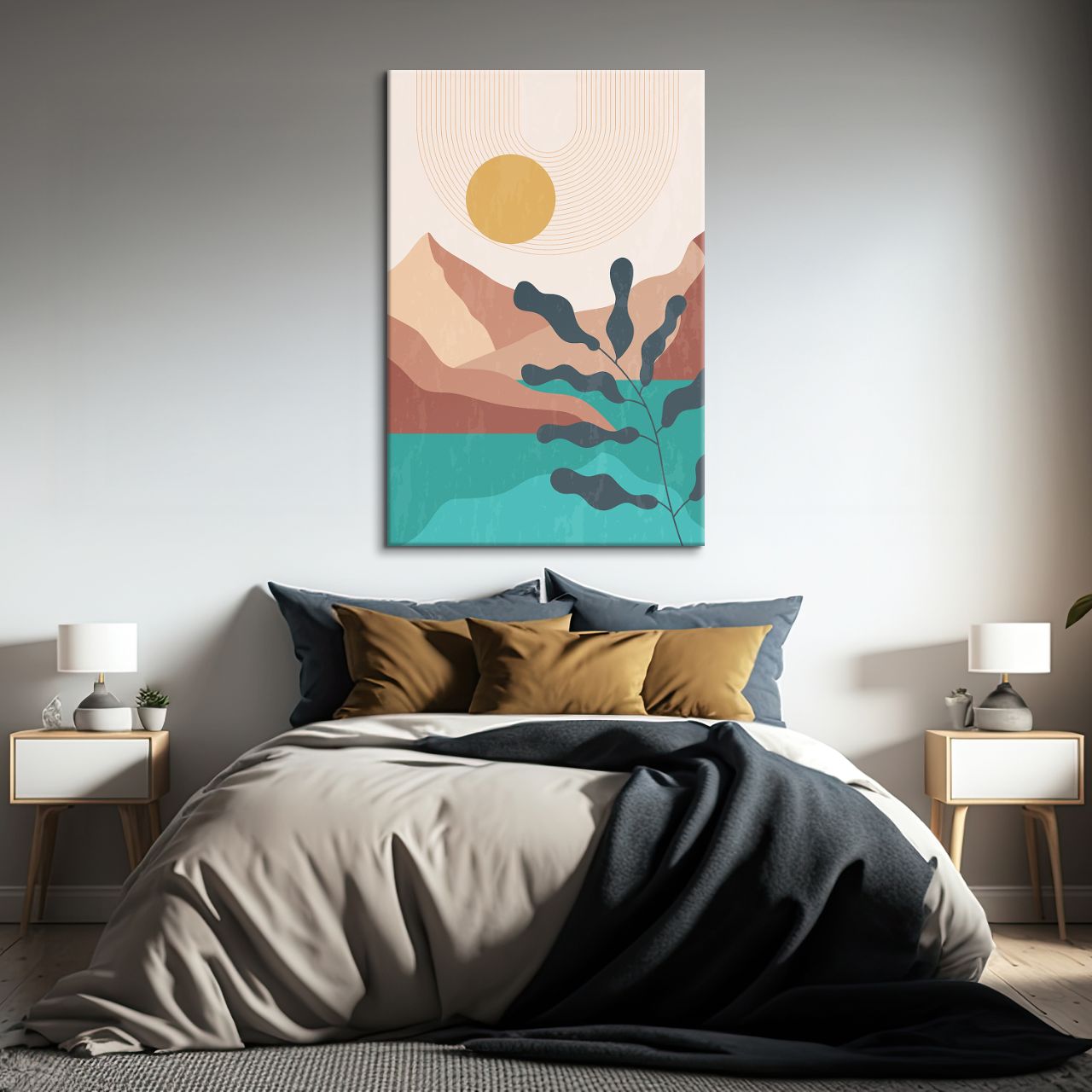 Abstract Boho Landscape - 1