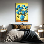 Blue Roses in a Vase