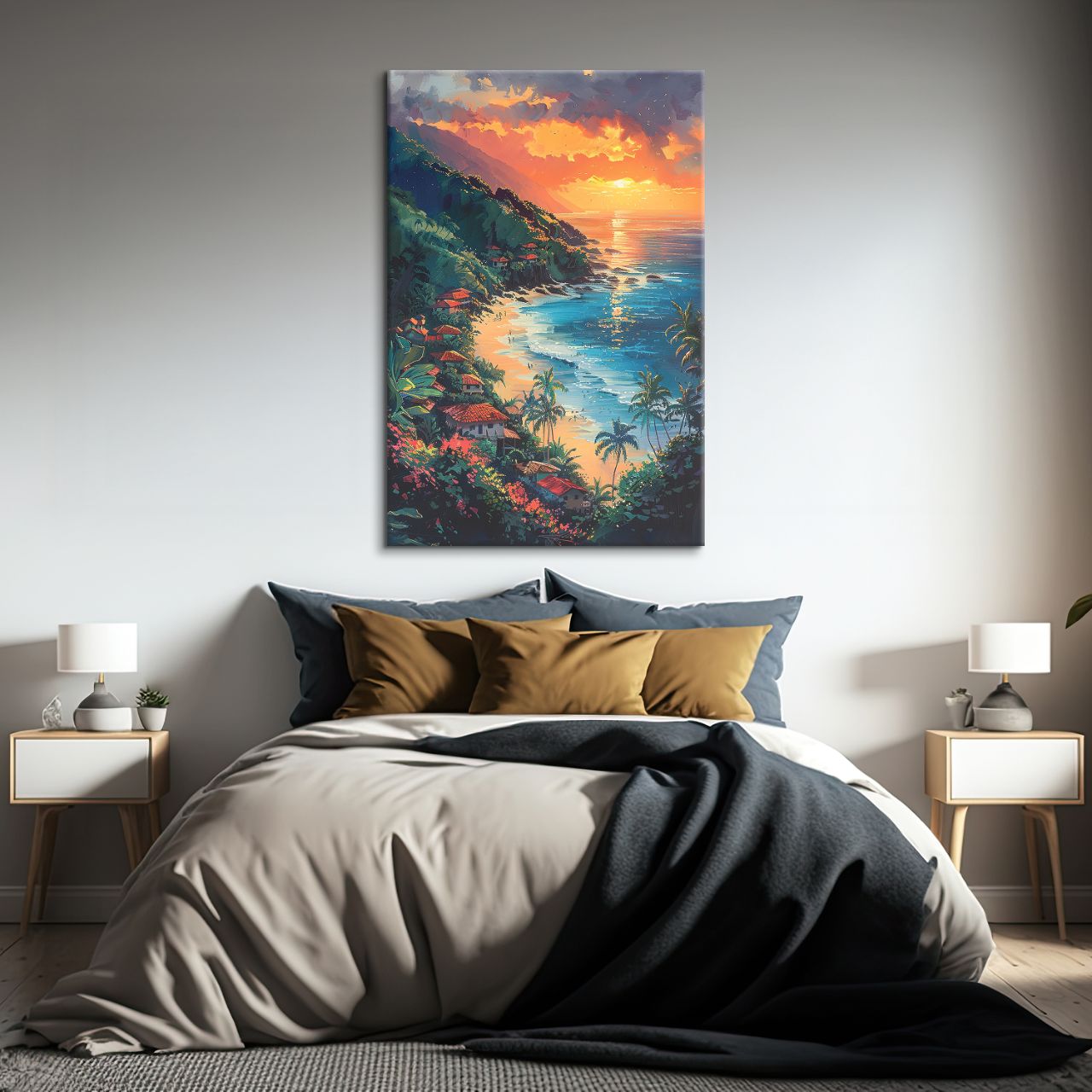 Mountain Moon Forest