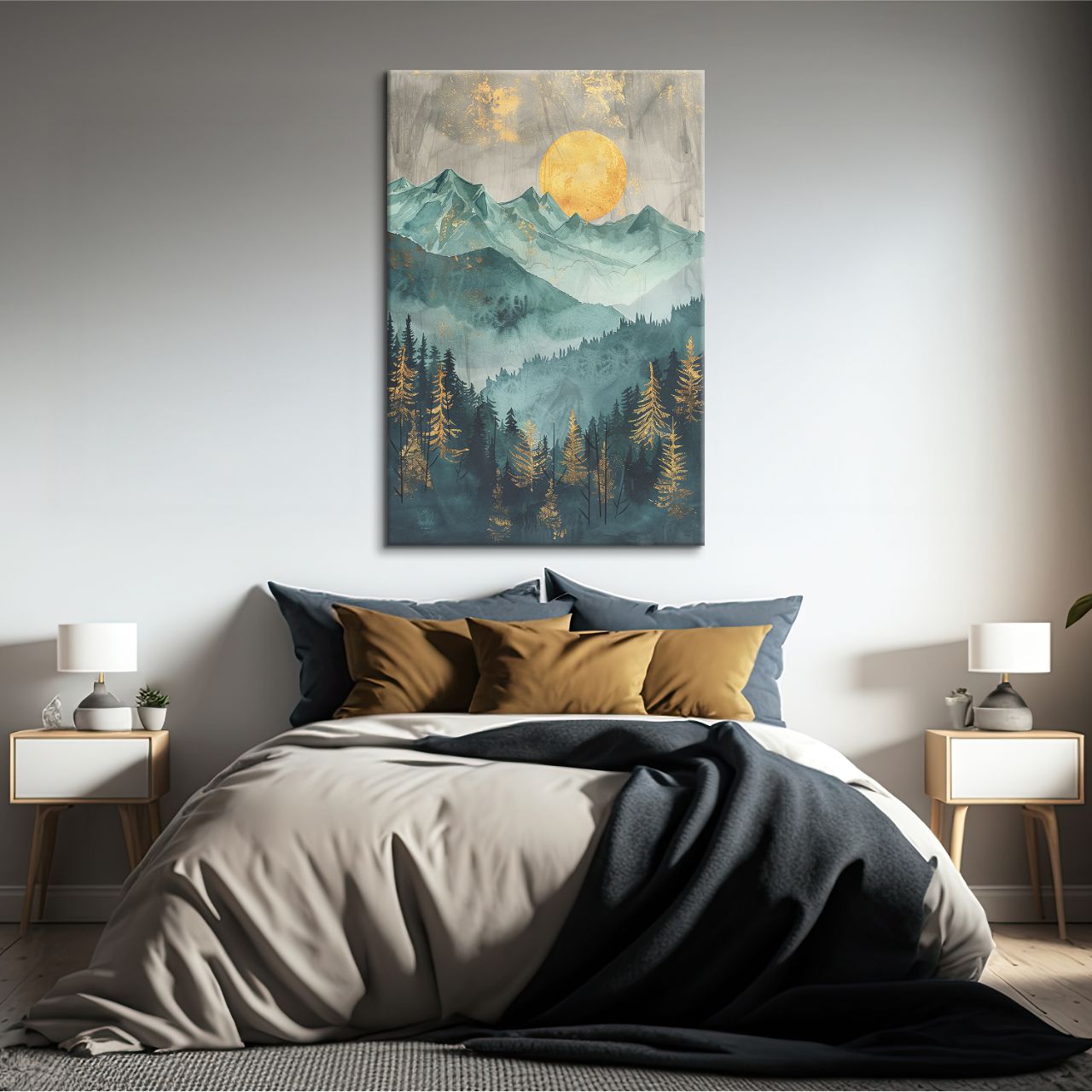 Golden Forest Mountains