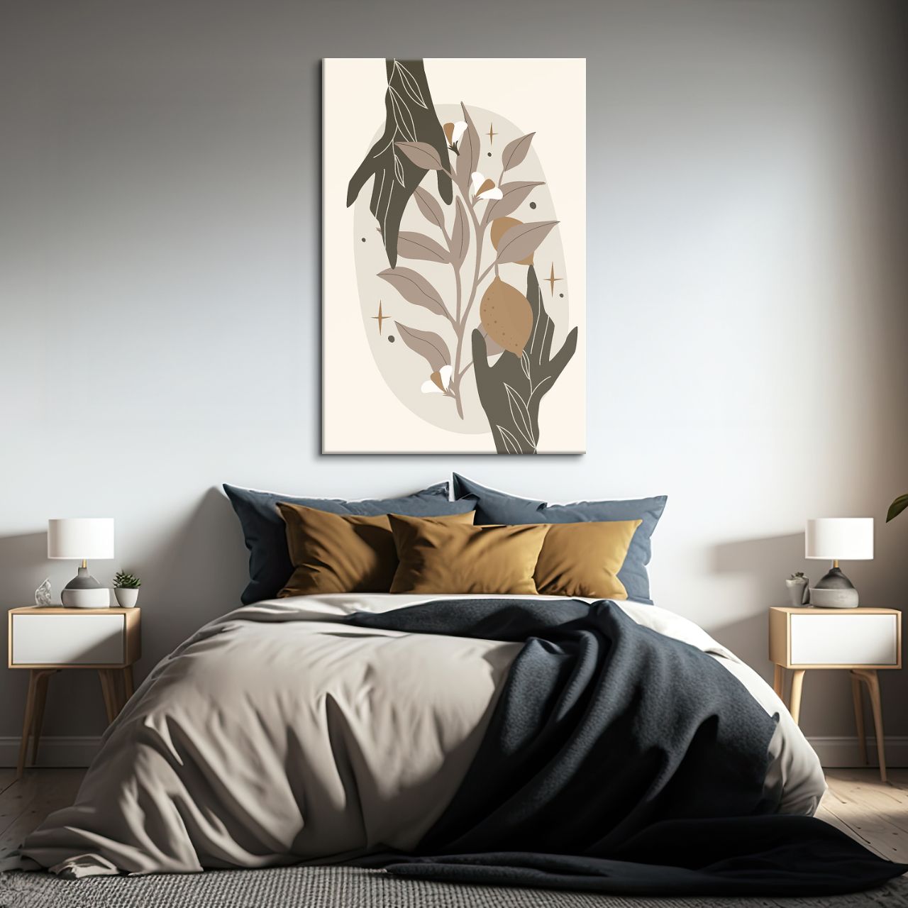 Muted Fruit and Foliage - 1