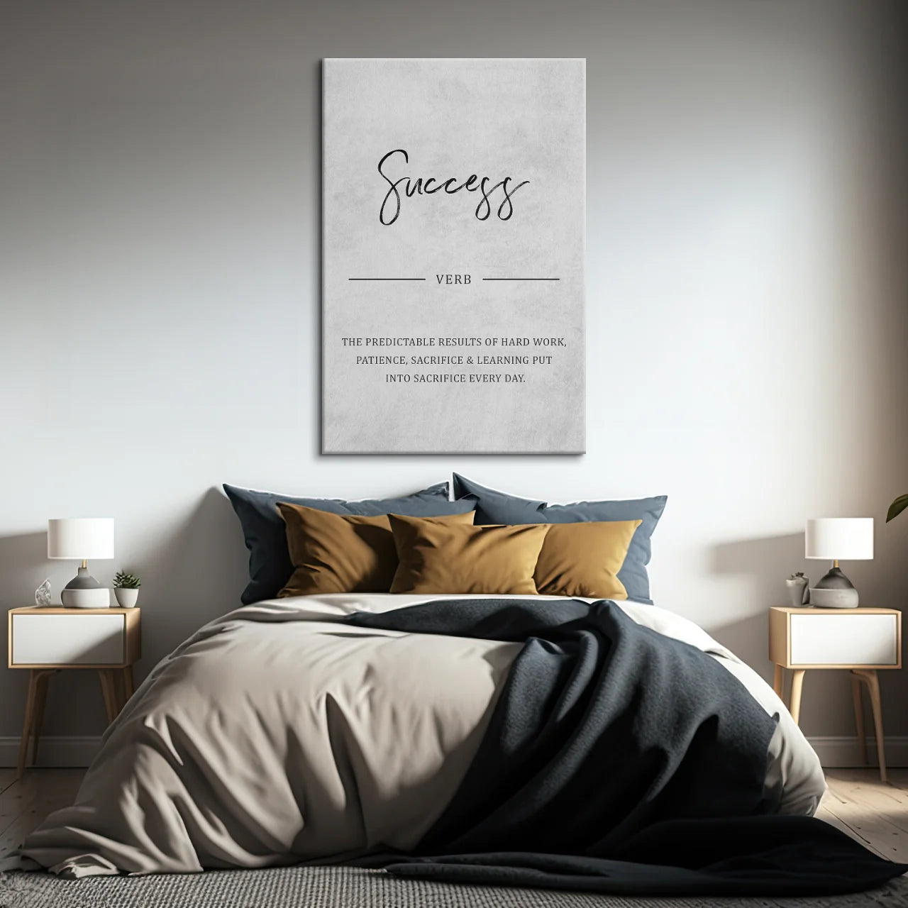 Success- Charcoal Black