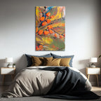 Vibrant Abstract Bloom - 2