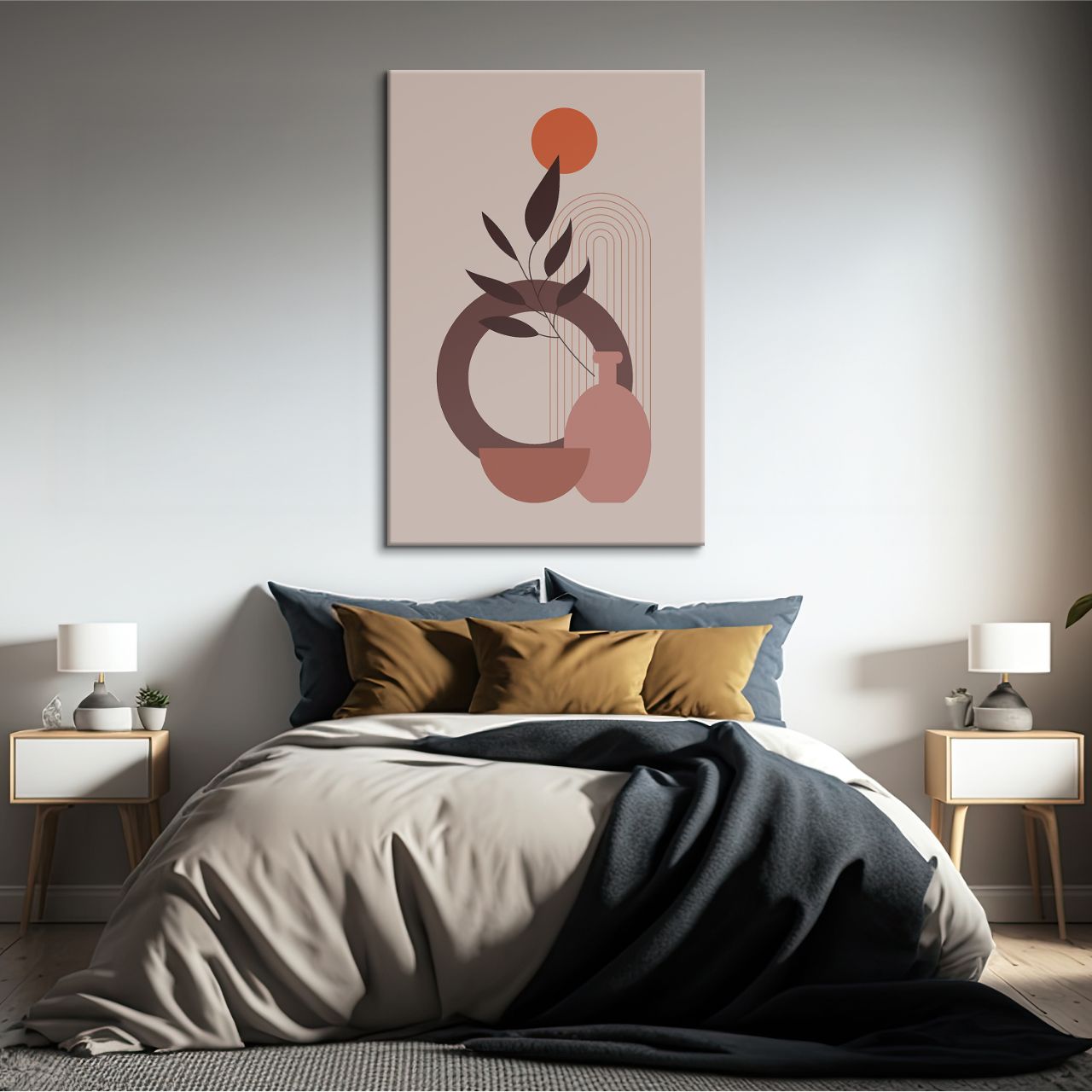 Boho Abstract Shapes - 1