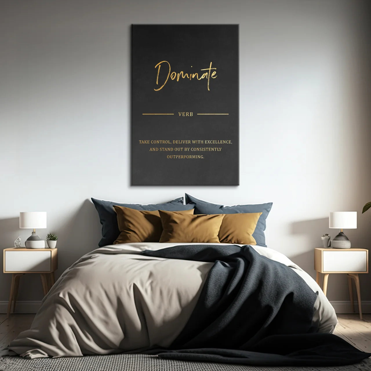 Dominate - Golden Black