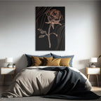 Copper Rose Etching - 3