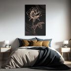 Copper Rose Etching - 1