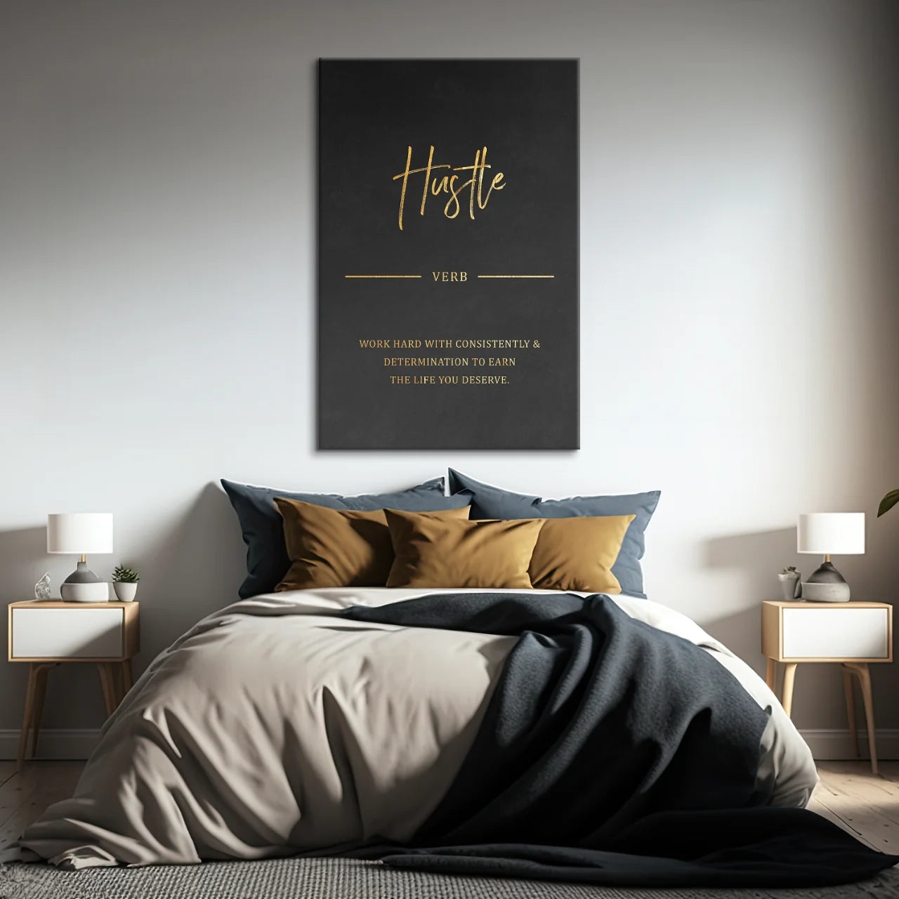 Hustle - Golden Black