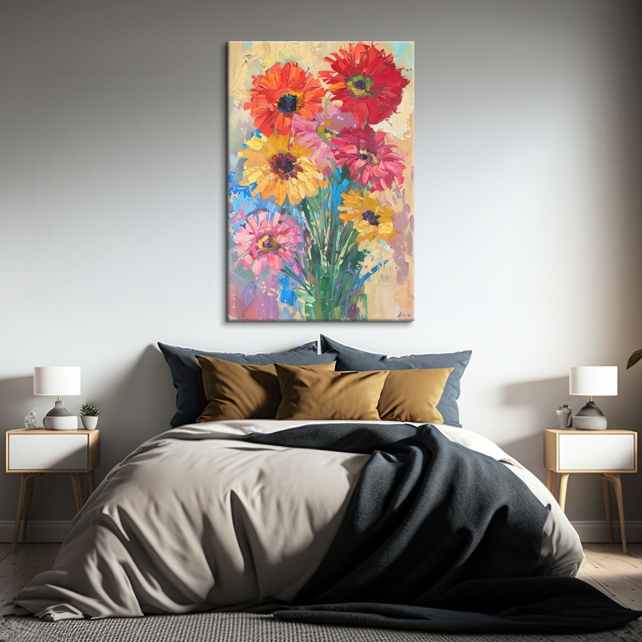 Textured Daisy Bouquet