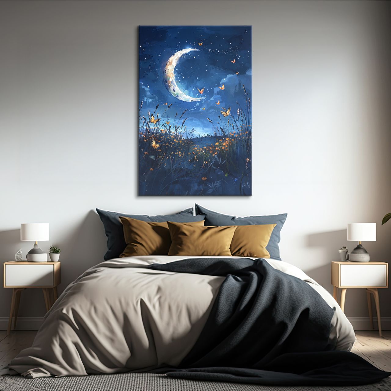 Moonlit Meadow Illustration