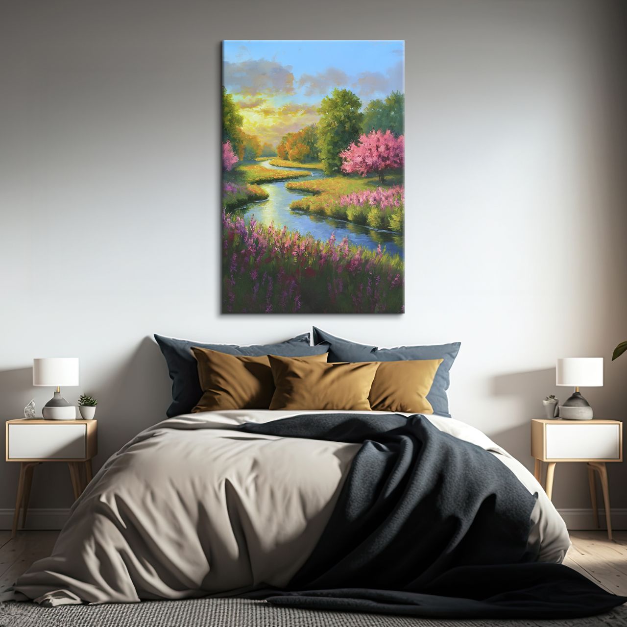 Vibrant River Landscape