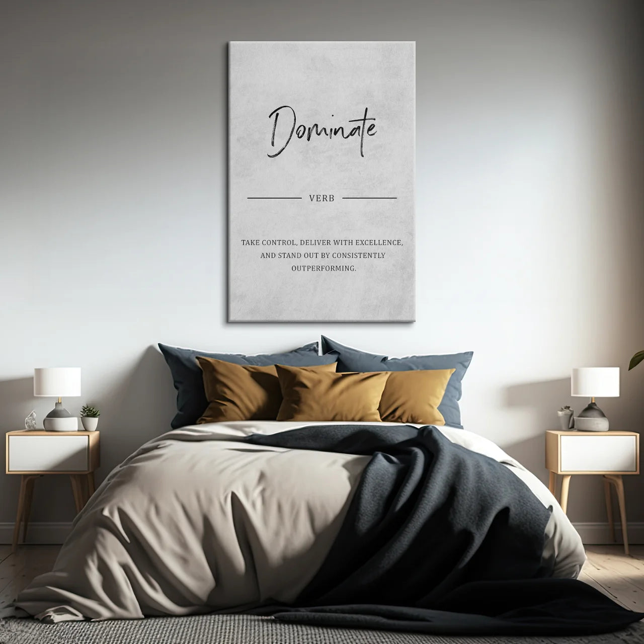 Dominate - Charcoal Black