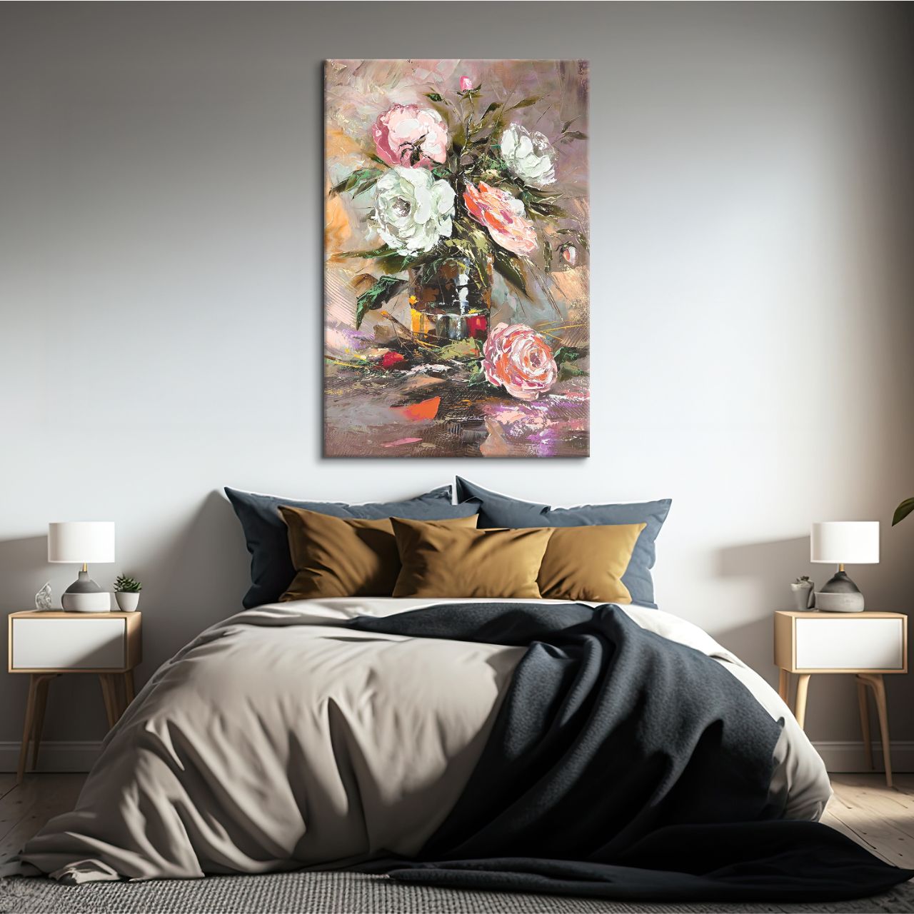 Textured Peony & Rose Bouquet