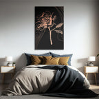 Copper Rose Etching - 2