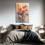 Textured Poppy Meadow