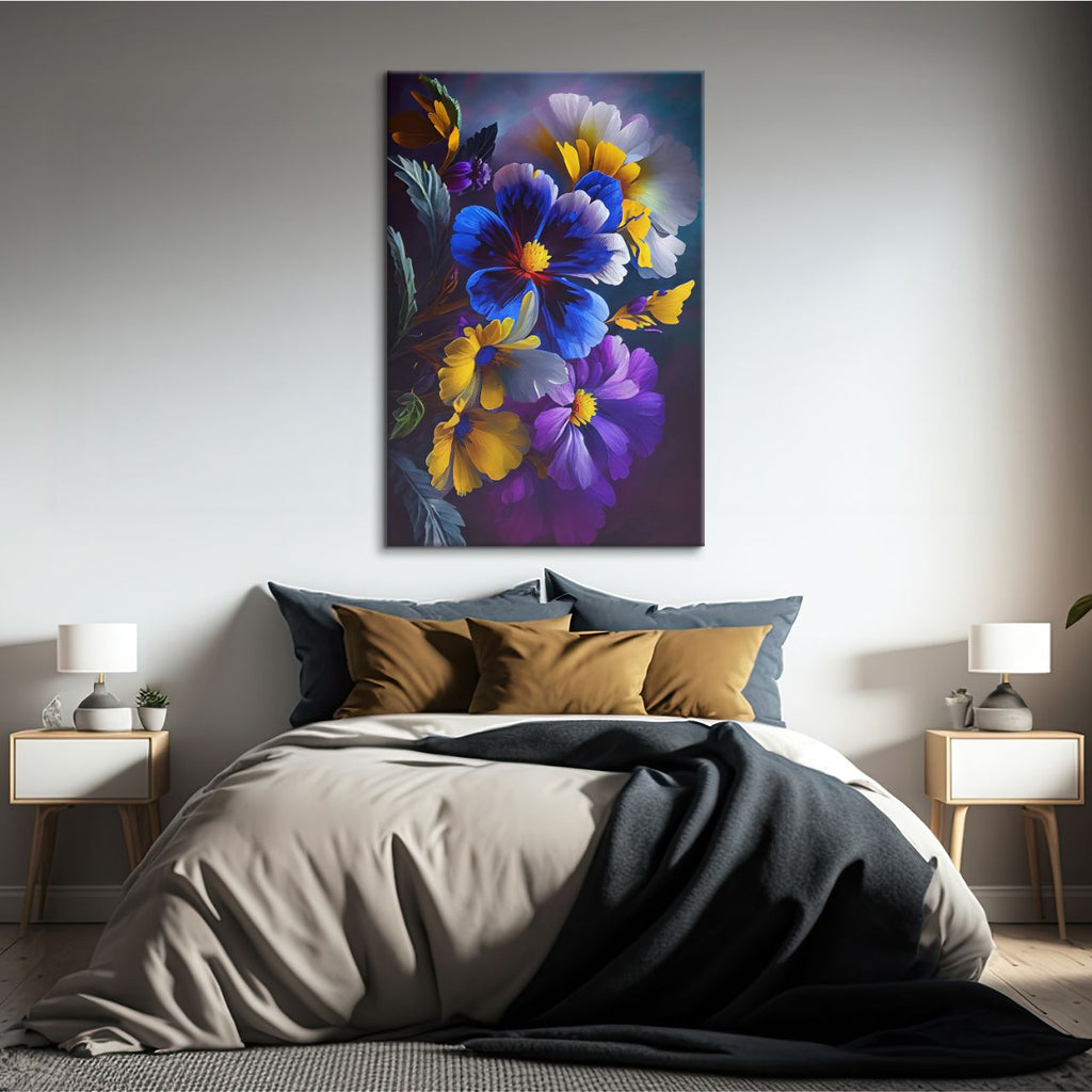 Jewel-Toned Floral Medley