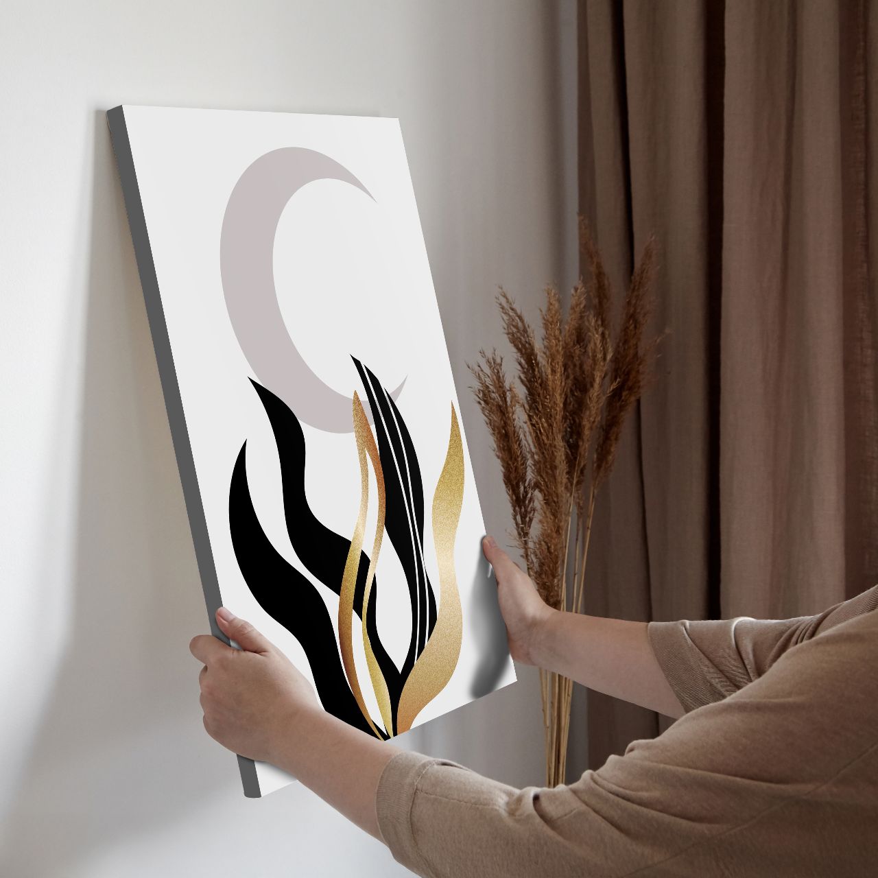 Minimalist Gray Shapes - 3