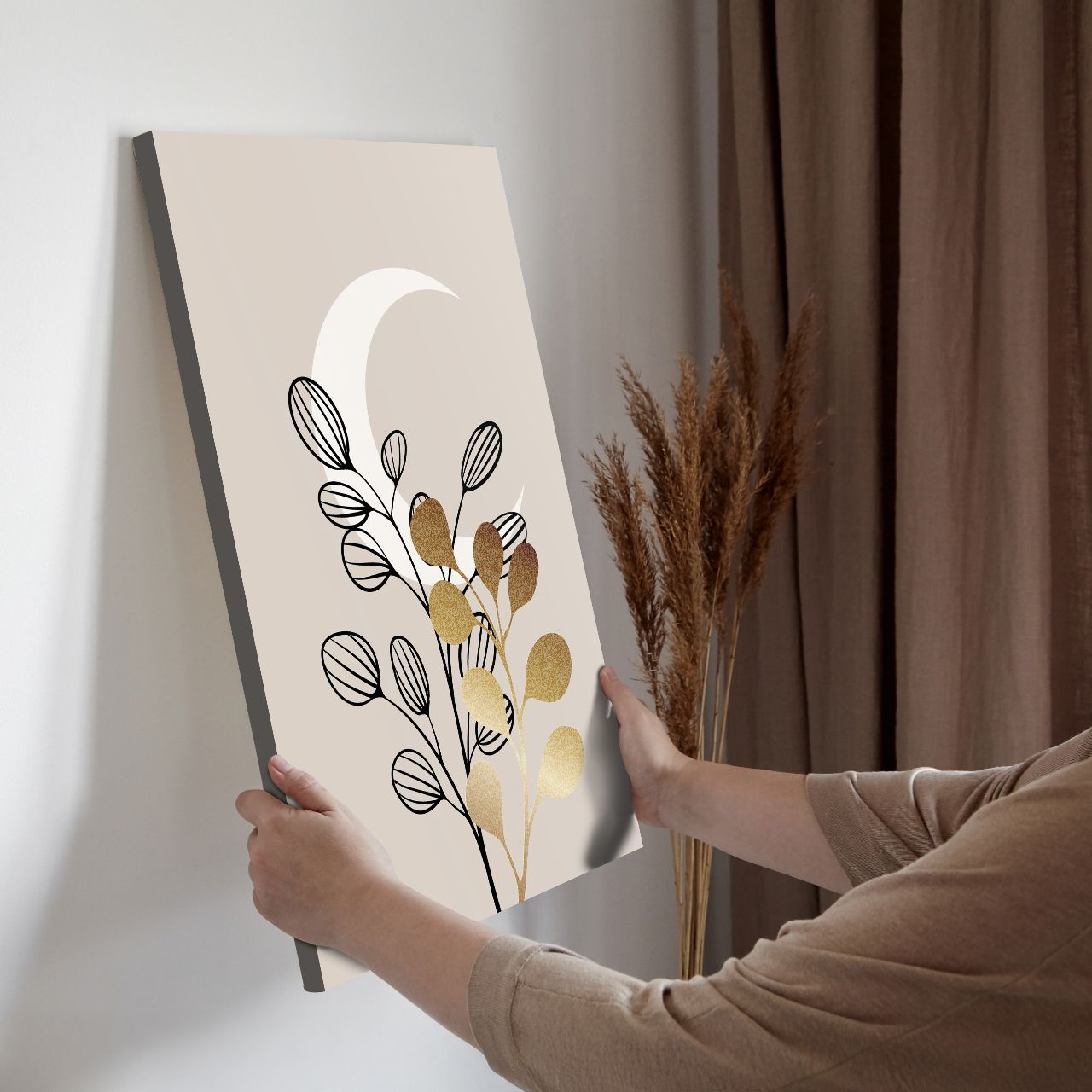 Minimalist Golden Flora - 4