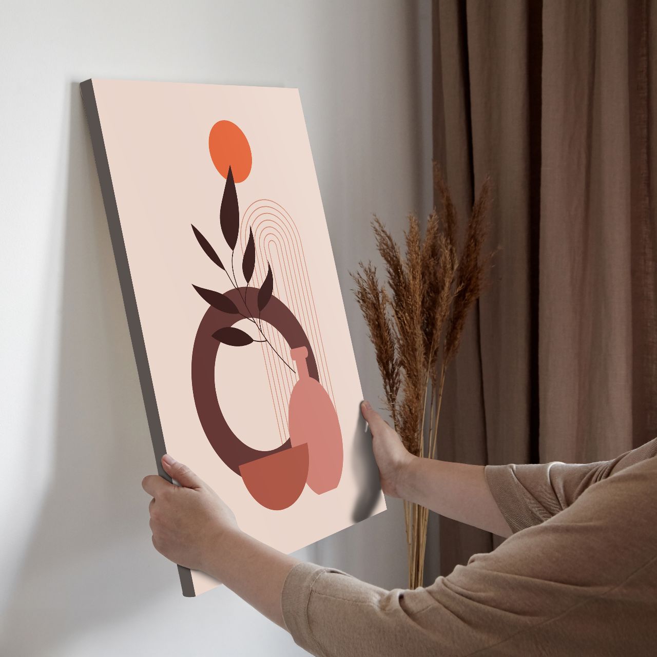 Boho Abstract Shapes - 1