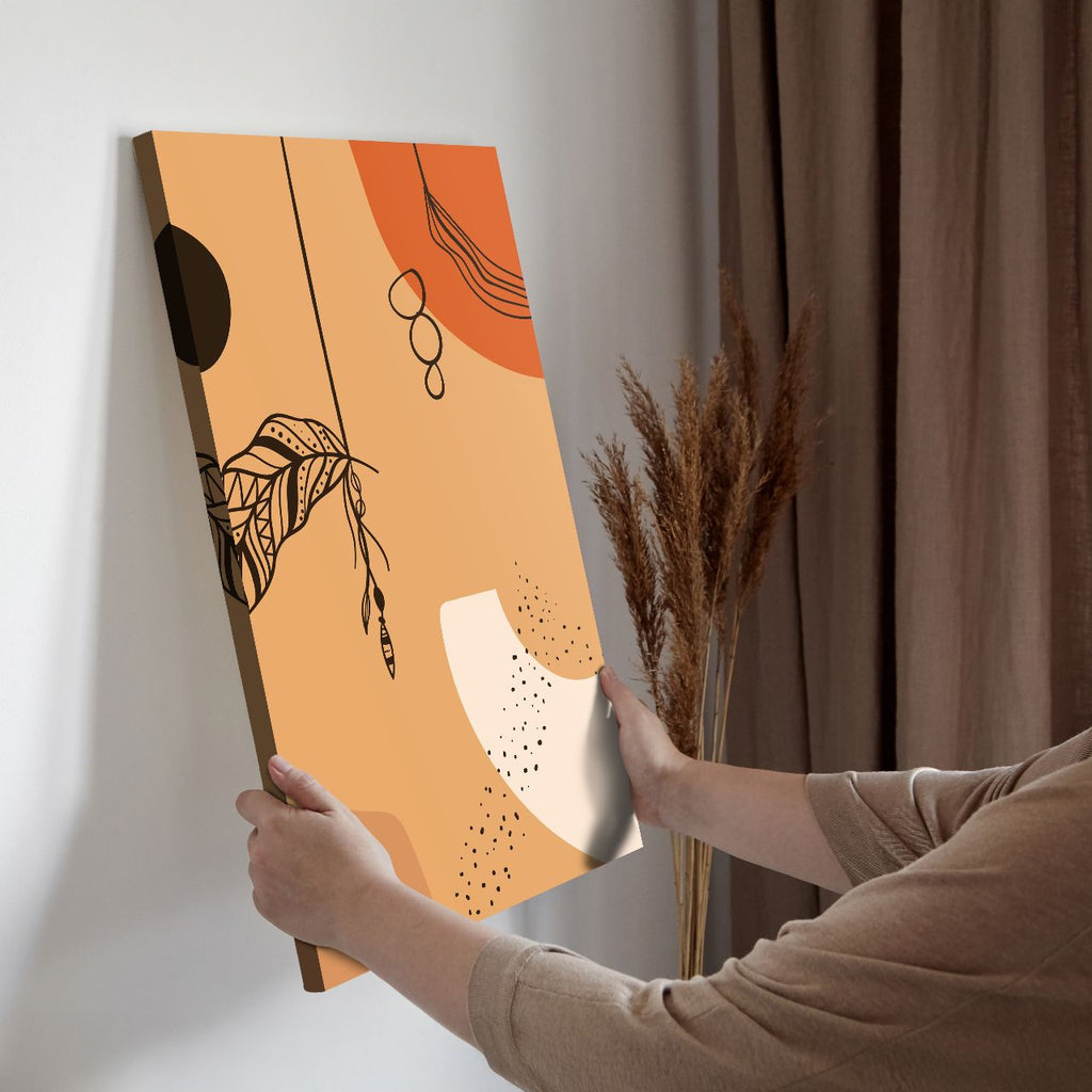 Abstract Boho Terracotta - 3