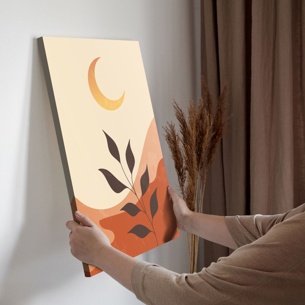 Minimalist Terracotta Landscape - 3