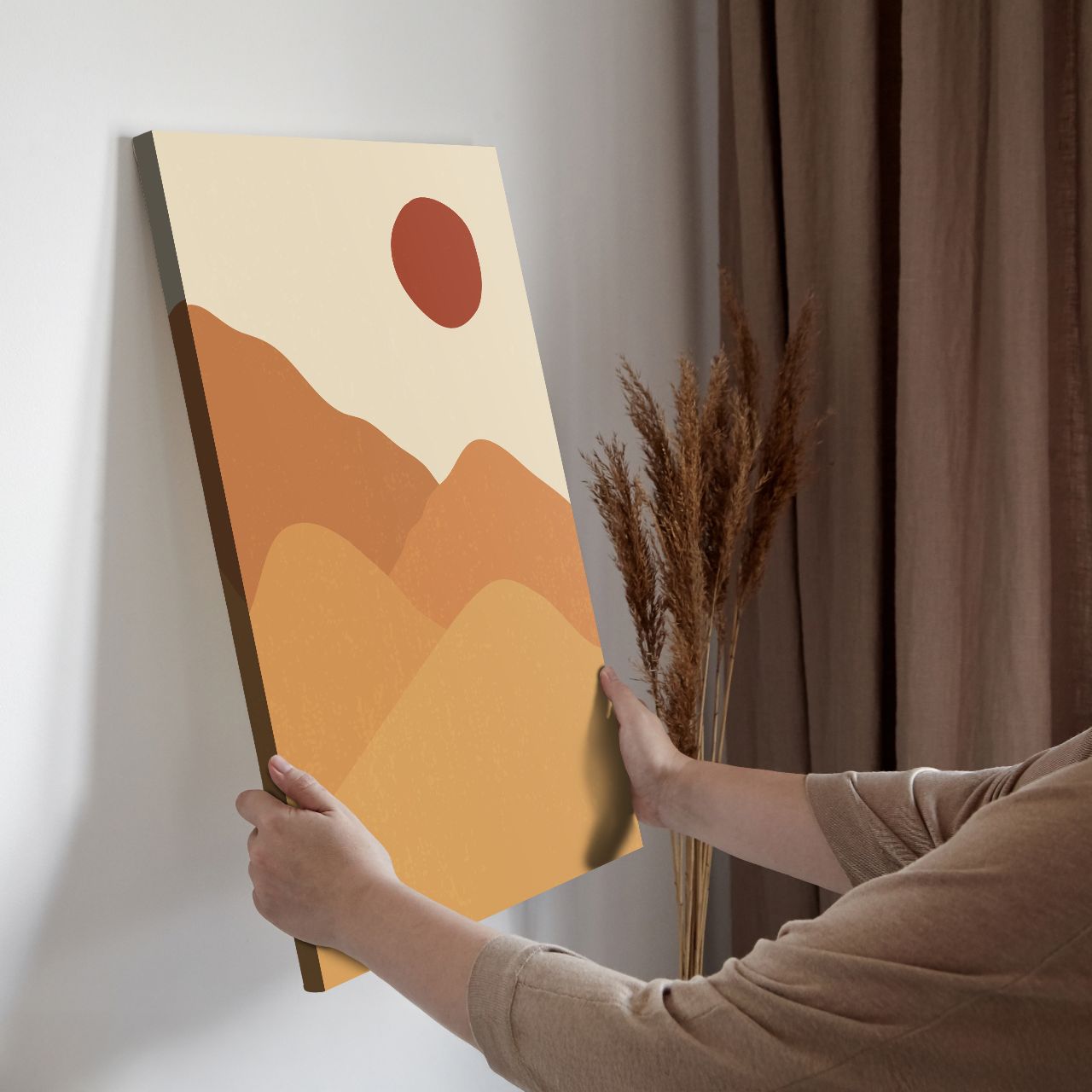 Boho Minimal Mountain - 2