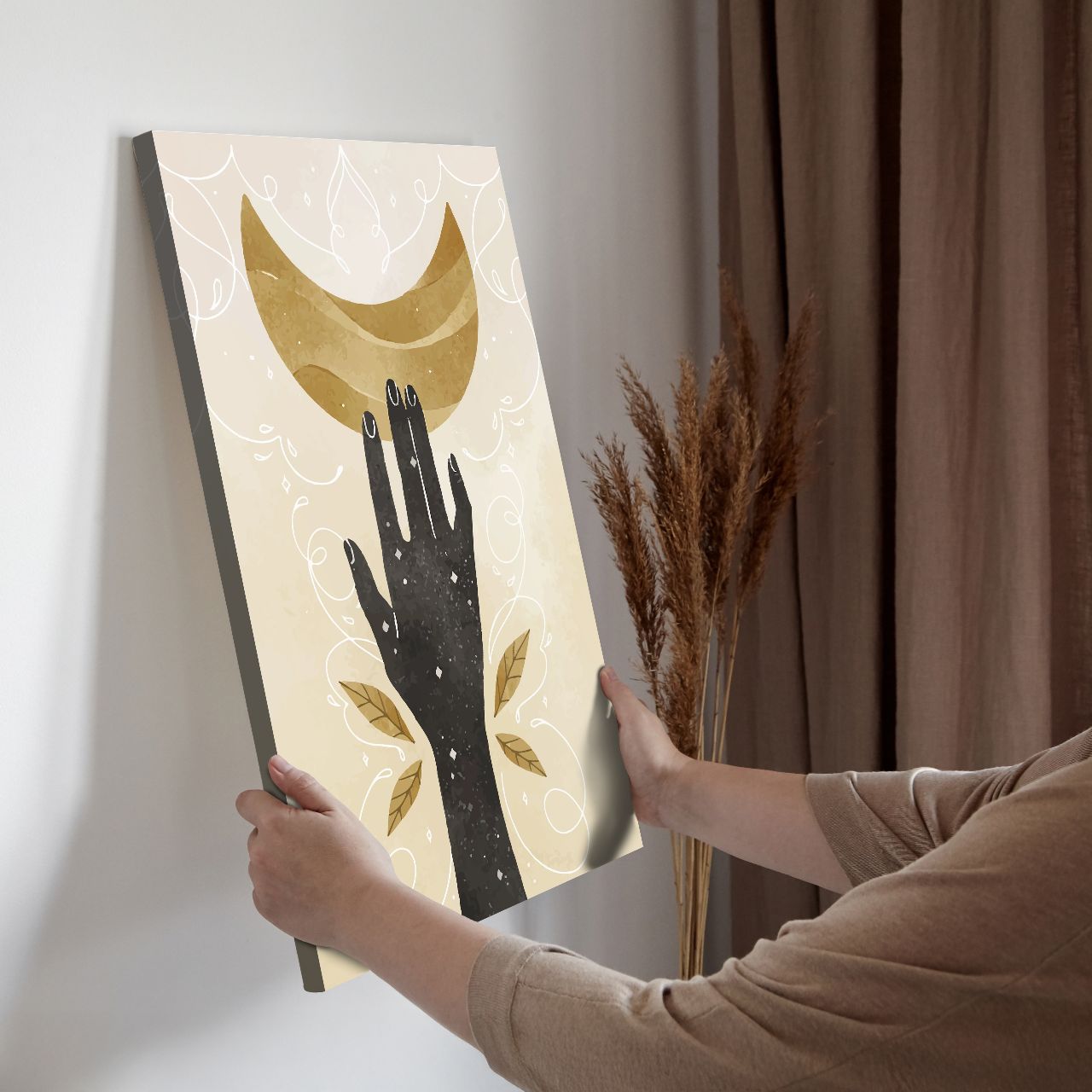 Minimalist Celestial Hand - 3