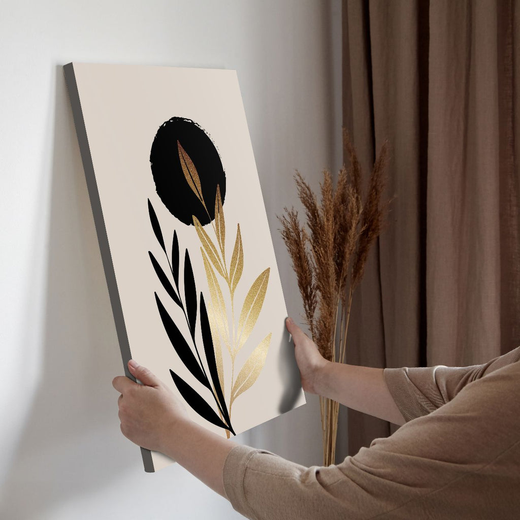 Minimalist Golden Flora - 2