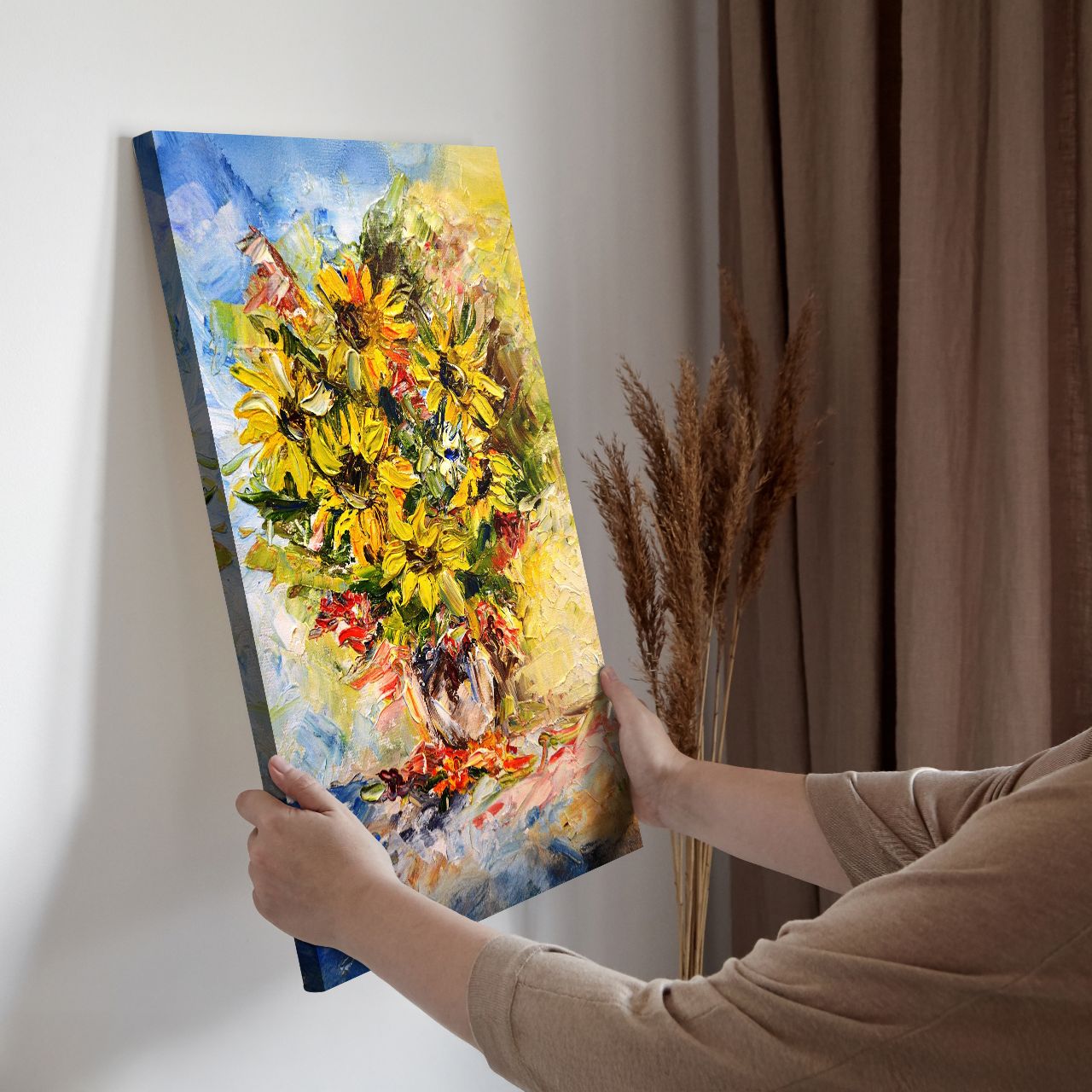Textured Sunflower Bouquet