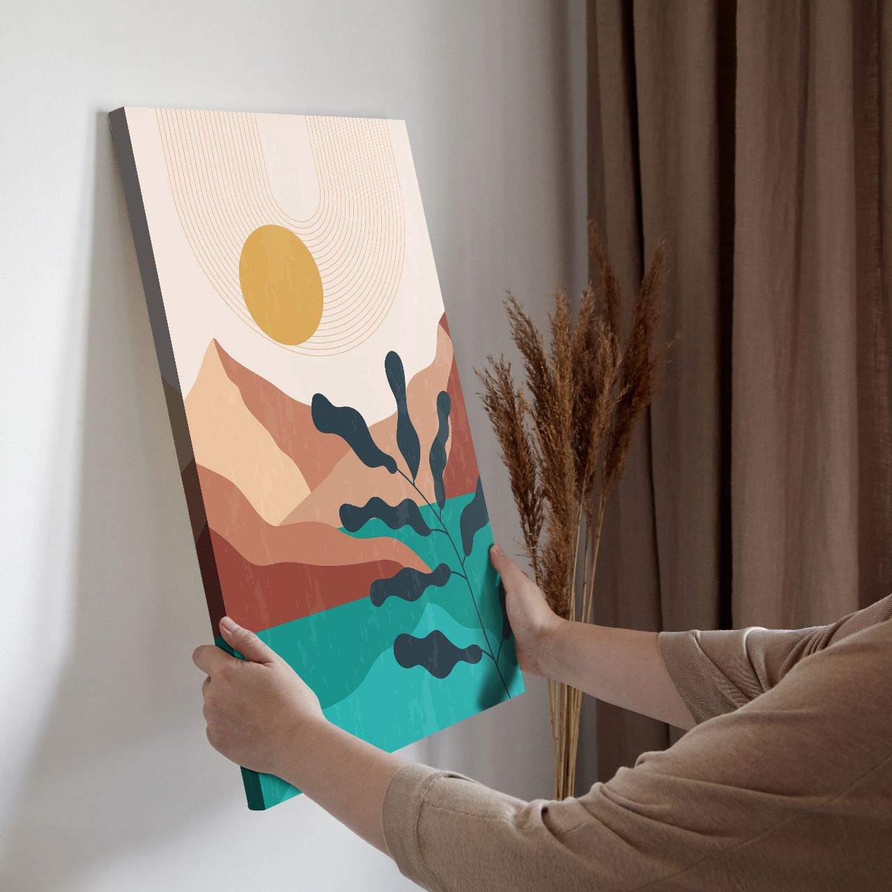 Abstract Boho Landscape - 1