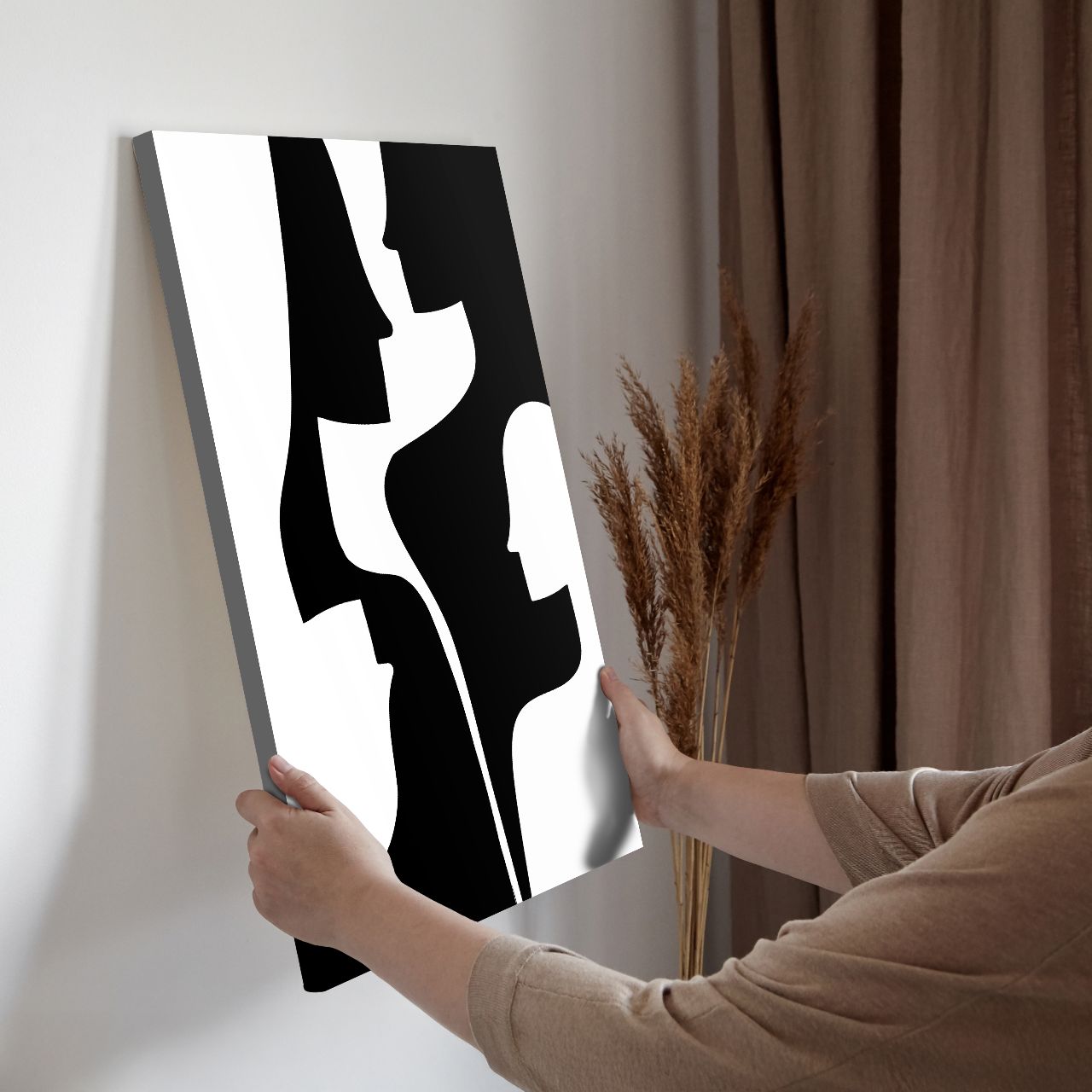 Abstract Silhouettes: Contrast & Form