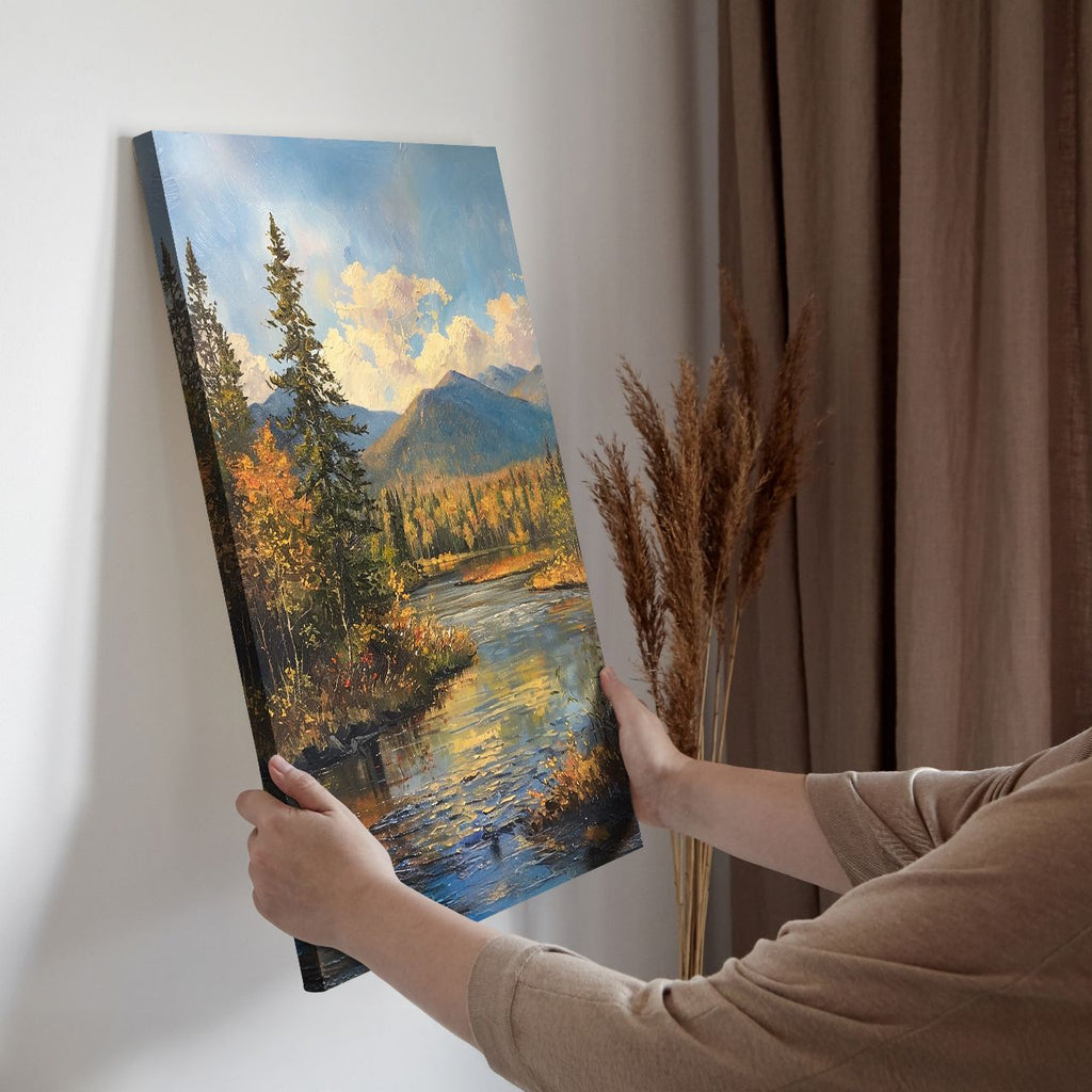 Autumn River Reflection