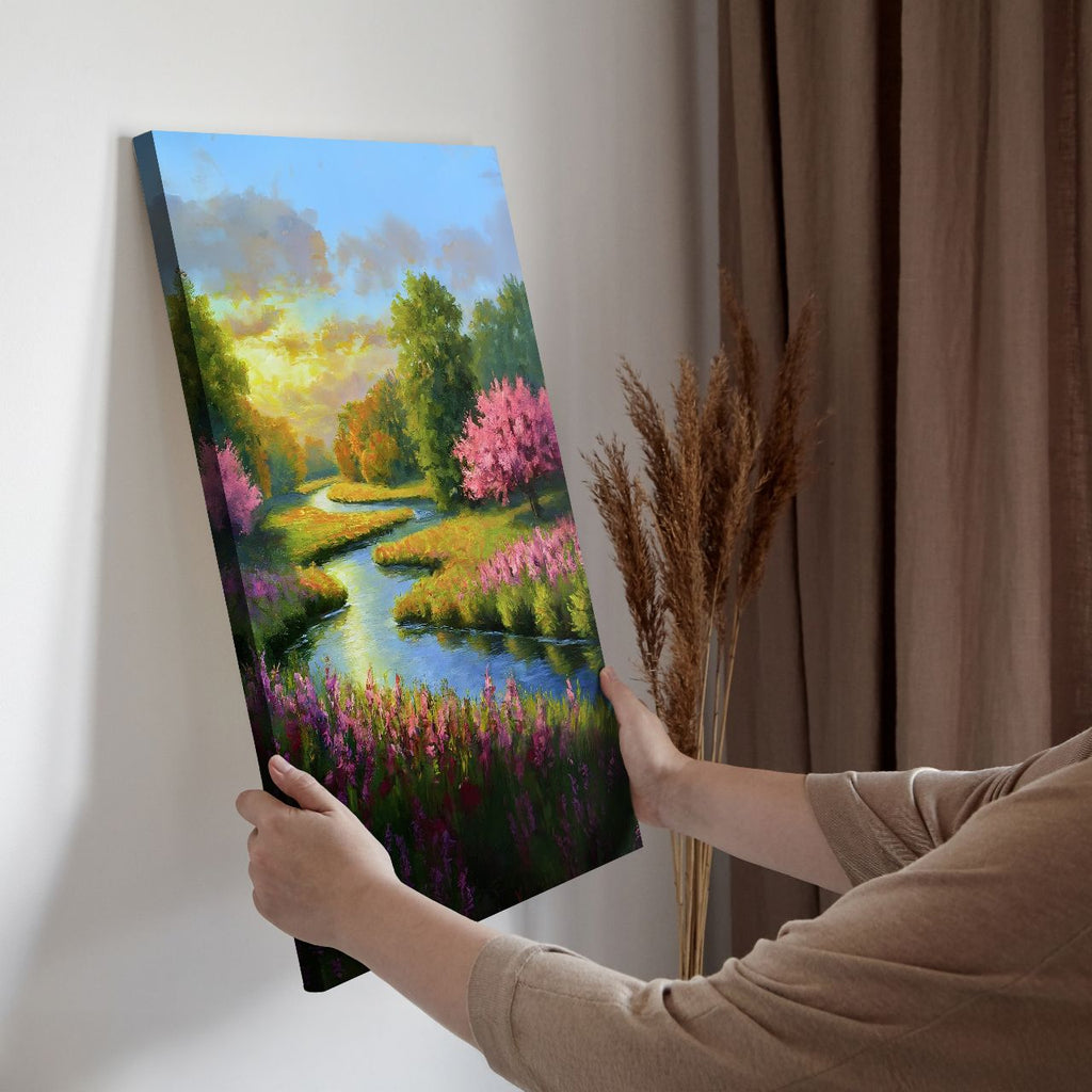 Vibrant River Landscape