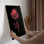 Radiant Wireframe Rose - 3