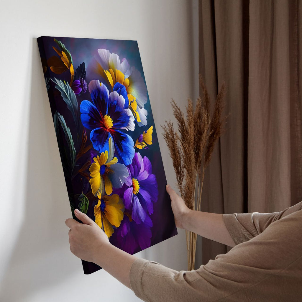 Jewel-Toned Floral Medley