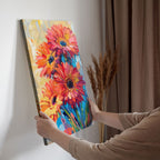 Textured Gerbera Symphony